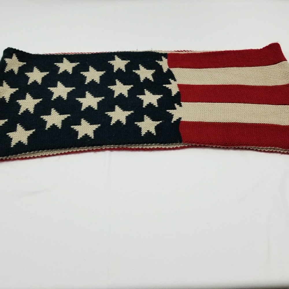American flag infinity scarf. Closet closing sale.